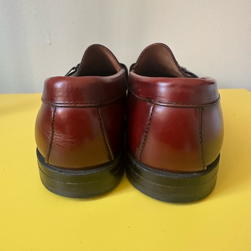 GH Bass Tassel Loafers in maroon - Picture 8 of 8